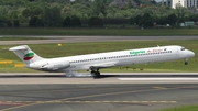 Bulgarian Air Charter McDonnell Douglas MD-82 (LZ-LDY) at  Dusseldorf - International, Germany