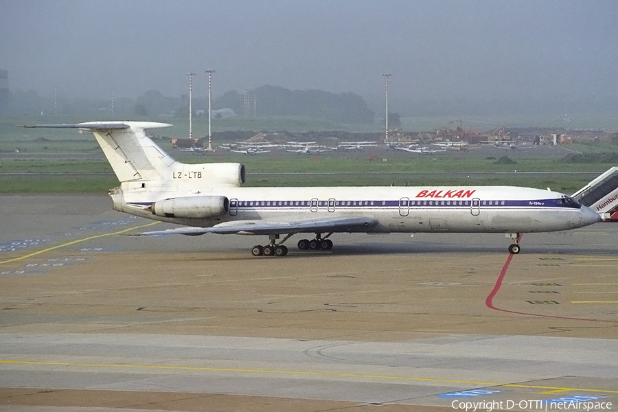 Balkan - Bulgarian Airlines Tupolev Tu-154B-2 (LZ-LTB) | Photo 365287