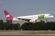 Air VIA Airbus A320-232 (LZ-MDA) at  Hannover - Langenhagen, Germany