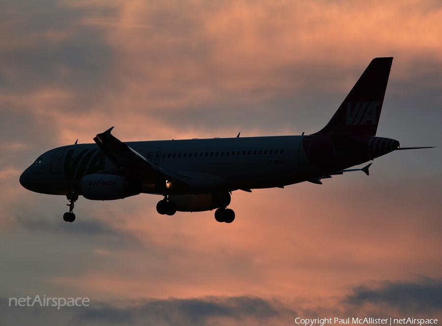 Air VIA Airbus A320-232 (LZ-MDA) | Photo 40745