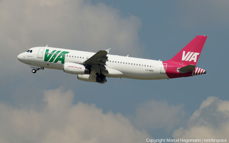 Air VIA Airbus A320-232 (LZ-MDA) | Photo 107929