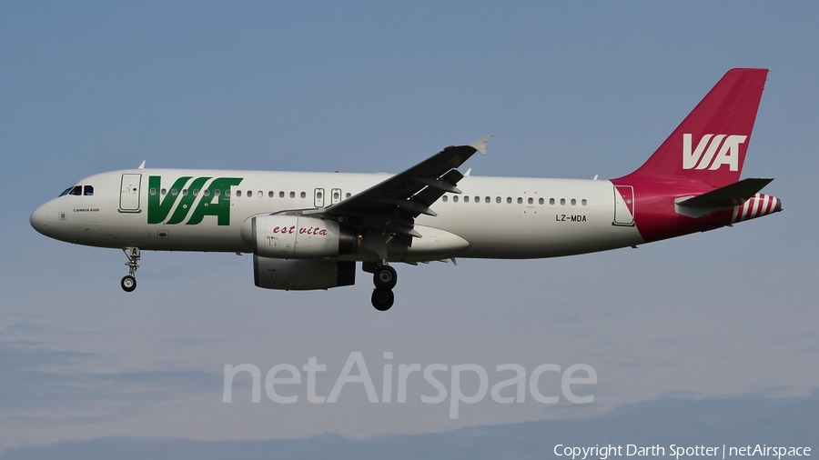Air VIA Airbus A320-232 (LZ-MDA) | Photo 221854
