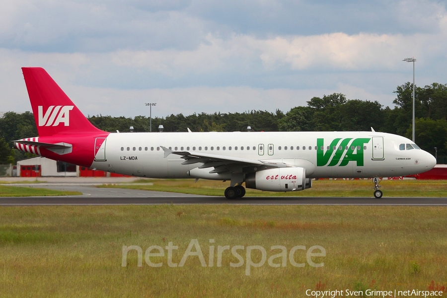 Air VIA Airbus A320-232 (LZ-MDA) | Photo 28528