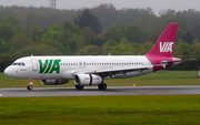 Air VIA Airbus A320-232 (LZ-MDB) at  Hamburg - Fuhlsbuettel (Helmut Schmidt), Germany
