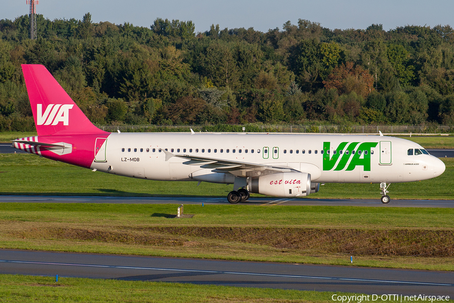 Air VIA Airbus A320-232 (LZ-MDB) | Photo 205308