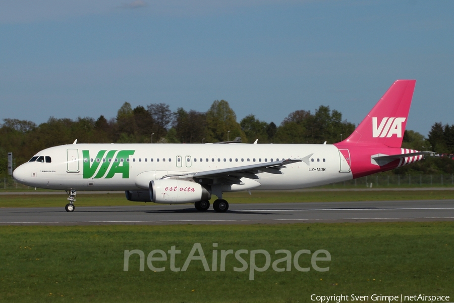 Air VIA Airbus A320-232 (LZ-MDB) | Photo 430380