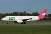 Air VIA Airbus A320-232 (LZ-MDB) at  Hamburg - Fuhlsbuettel (Helmut Schmidt), Germany