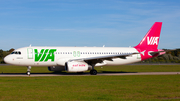 Air VIA Airbus A320-232 (LZ-MDB) at  Hamburg - Fuhlsbuettel (Helmut Schmidt), Germany