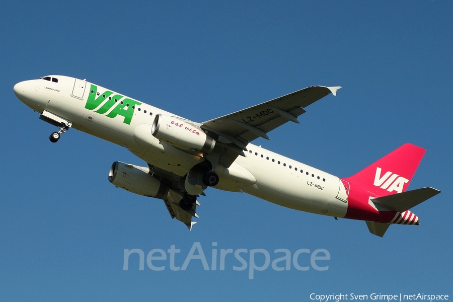 Air VIA Airbus A320-232 (LZ-MDC) | Photo 32820