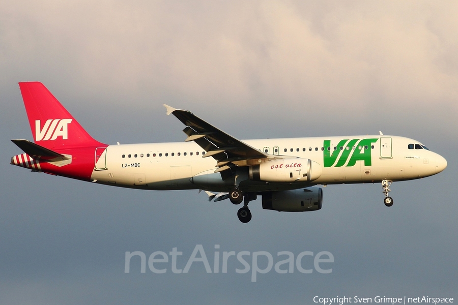 Air VIA Airbus A320-232 (LZ-MDC) | Photo 32981