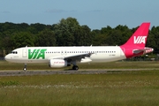 Air VIA Airbus A320-232 (LZ-MDC) at  Hamburg - Fuhlsbuettel (Helmut Schmidt), Germany
