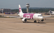 WOW Air Airbus A320-232 (LZ-MDC) at  London - Gatwick, United Kingdom