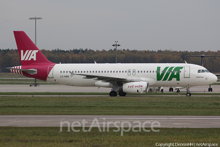 Air VIA Airbus A320-232 (LZ-MDD) | Photo 393301
