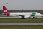 Air VIA Airbus A320-232 (LZ-MDD) at  Hannover - Langenhagen, Germany