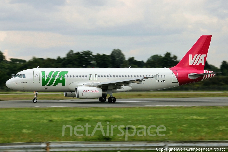 Air VIA Airbus A320-232 (LZ-MDD) | Photo 32779