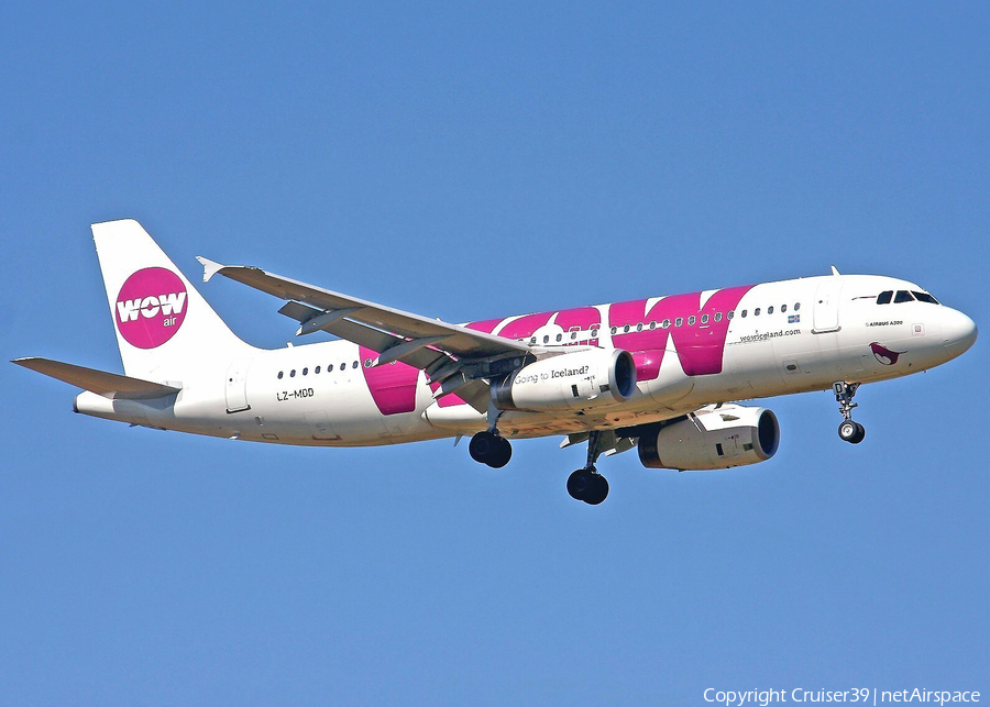 WOW Air Airbus A320-232 (LZ-MDD) | Photo 129618
