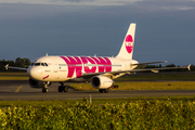 WOW Air Airbus A320-232 (LZ-MDD) at  Copenhagen - Kastrup, Denmark