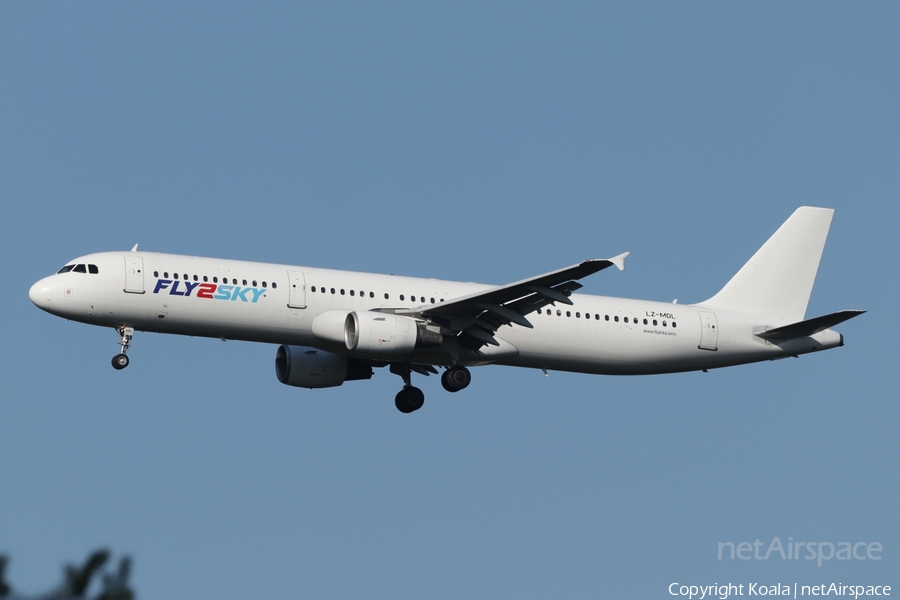Fly2Sky Airbus A321-211 (LZ-MDL) | Photo 577055