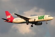 Air VIA Airbus A320-232 (LZ-MDM) at  Hamburg - Fuhlsbuettel (Helmut Schmidt), Germany