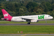 Air VIA Airbus A320-232 (LZ-MDM) at  Hamburg - Fuhlsbuettel (Helmut Schmidt), Germany