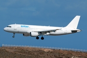 Enter Air Airbus A320-214 (LZ-MDO) at  Gran Canaria, Spain