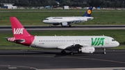 Air VIA Airbus A320-232 (LZ-MDR) at  Dusseldorf - International, Germany