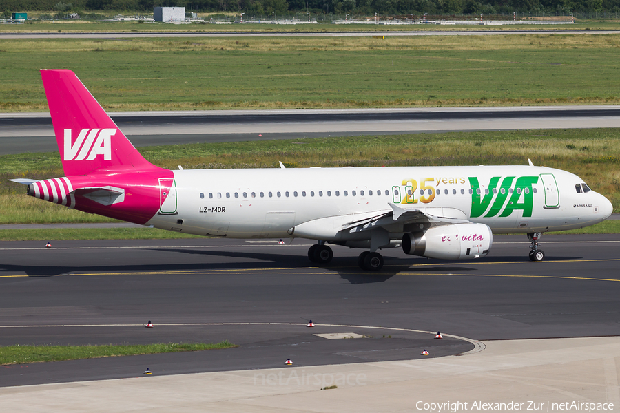 Air VIA Airbus A320-232 (LZ-MDR) | Photo 414486