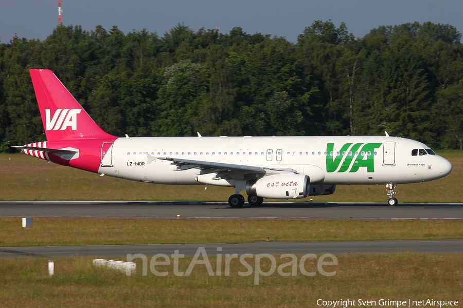 Air VIA Airbus A320-232 (LZ-MDR) | Photo 18093