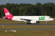 Air VIA Airbus A320-232 (LZ-MDR) at  Hamburg - Fuhlsbuettel (Helmut Schmidt), Germany