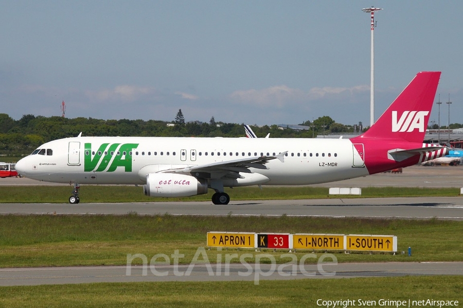 Air VIA Airbus A320-232 (LZ-MDR) | Photo 47810