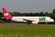 Air VIA Airbus A320-232 (LZ-MDT) at  Hamburg - Fuhlsbuettel (Helmut Schmidt), Germany