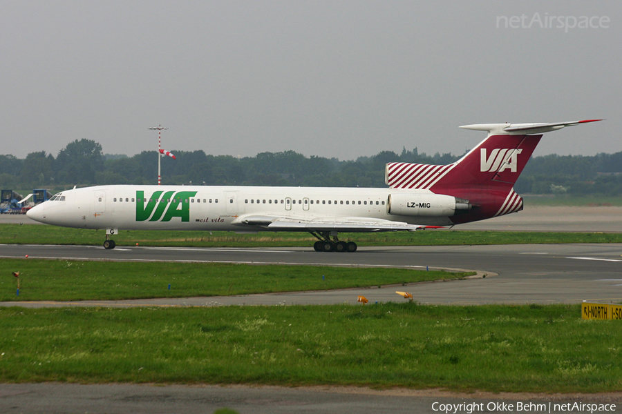 Air VIA Tupolev Tu-154M (LZ-MIG) | Photo 38019