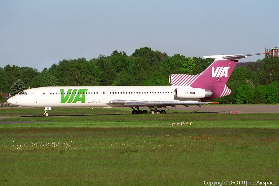 Air VIA Tupolev Tu-154M (LZ-MIG) | Photo 234857