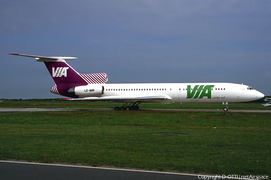 Air VIA Tupolev Tu-154M (LZ-MIR) | Photo 147422