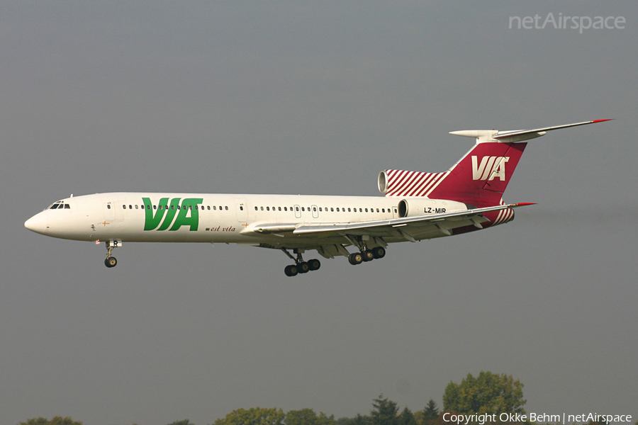 Air VIA Tupolev Tu-154M (LZ-MIR) | Photo 38021