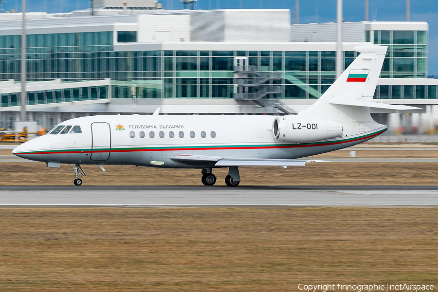 Bulgarian Government Dassault Falcon 2000 (LZ-OOI) | Photo 554147