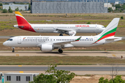 Bulgaria Air Airbus A220-300 (LZ-PAR) at  Madrid - Barajas, Spain