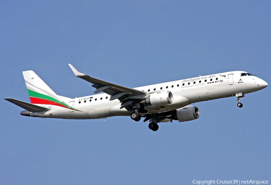 Bulgaria Air Embraer ERJ-190AR (ERJ-190-100IGW) (LZ-PLO) | Photo 136120