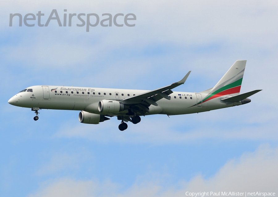 Bulgaria Air Embraer ERJ-190AR (ERJ-190-100IGW) (LZ-PLO) | Photo 117323