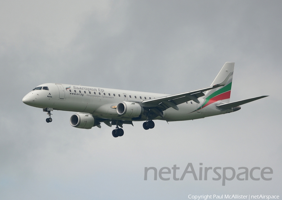 Bulgaria Air Embraer ERJ-190AR (ERJ-190-100IGW) (LZ-PLO) | Photo 117324