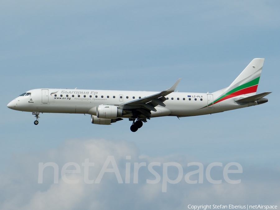 Bulgaria Air Embraer ERJ-190AR (ERJ-190-100IGW) (LZ-PLO) | Photo 157697