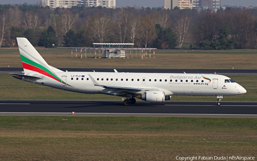 Bulgaria Air Embraer ERJ-190AR (ERJ-190-100IGW) (LZ-PLO) | Photo 347669