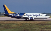 Tayaran Jet Boeing 737-3H4 (LZ-SIA) at  Bergamo - Orio al Serio, Italy