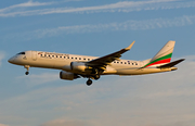 Bulgaria Air Embraer ERJ-190AR (ERJ-190-100IGW) (LZ-SOF) at  Brussels - International, Belgium