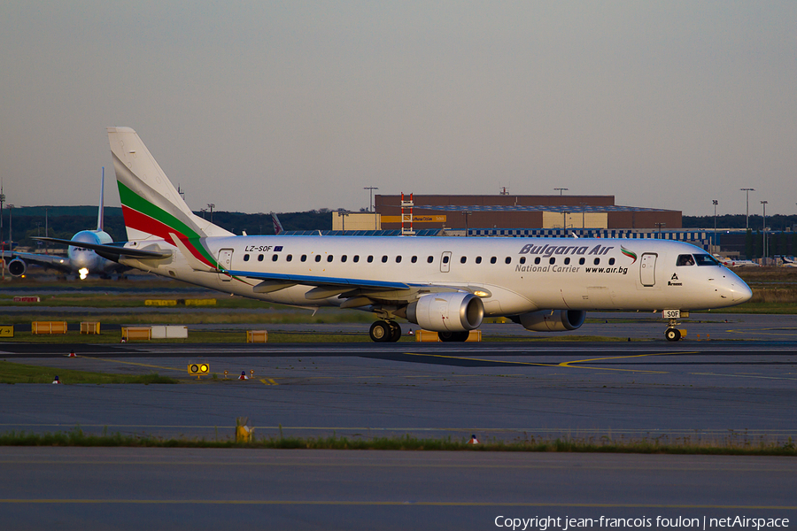 Bulgaria Air Embraer ERJ-190AR (ERJ-190-100IGW) (LZ-SOF) | Photo 127890