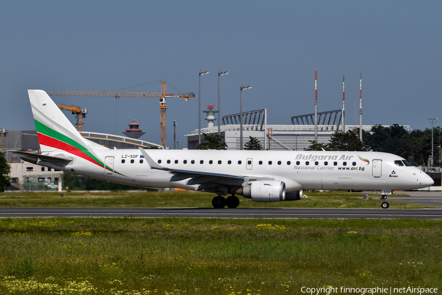 Bulgaria Air Embraer ERJ-190AR (ERJ-190-100IGW) (LZ-SOF) | Photo 422981