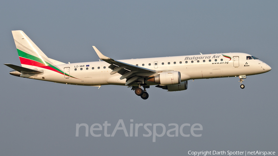 Bulgaria Air Embraer ERJ-190AR (ERJ-190-100IGW) (LZ-VAR) | Photo 361978