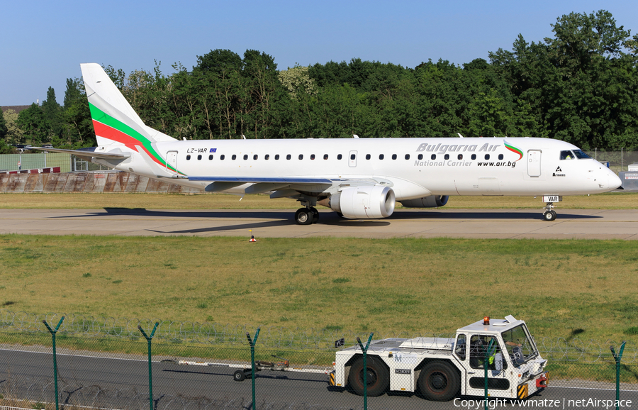 Bulgaria Air Embraer ERJ-190AR (ERJ-190-100IGW) (LZ-VAR) | Photo 244044