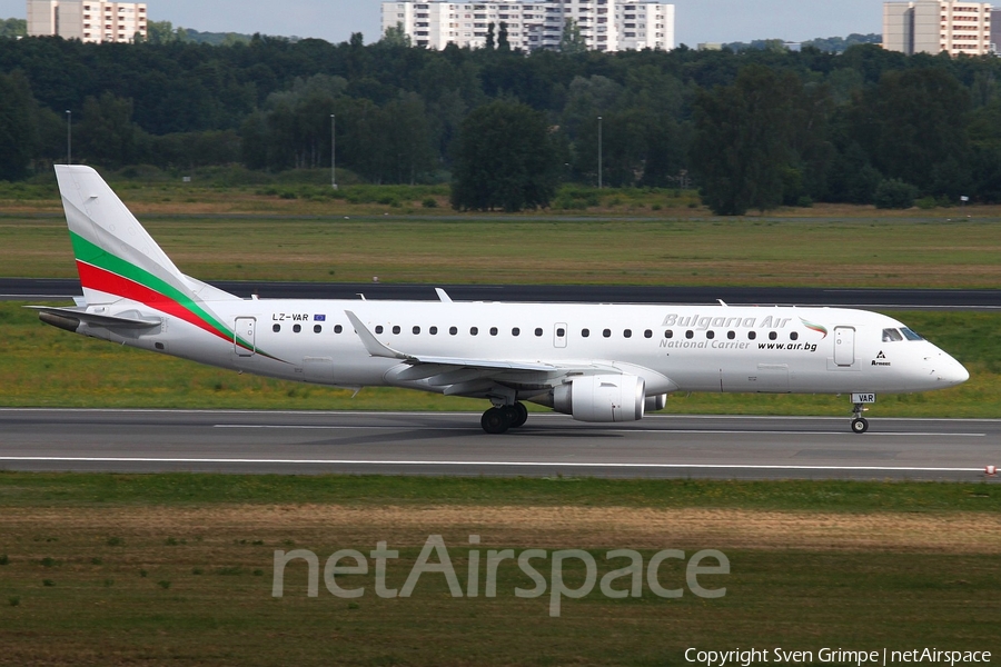 Bulgaria Air Embraer ERJ-190AR (ERJ-190-100IGW) (LZ-VAR) | Photo 52867