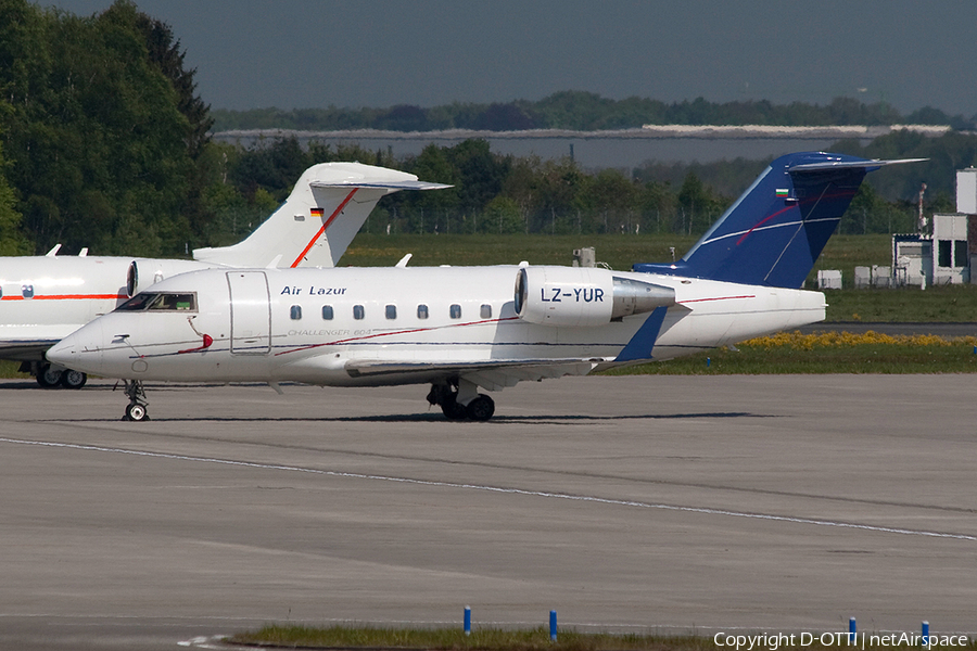 Air Lazur Bombardier CL-600-2B16 Challenger 604 (LZ-YUR) | Photo 358842